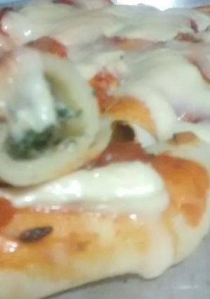 Una foto de Canelones de acelga caseros