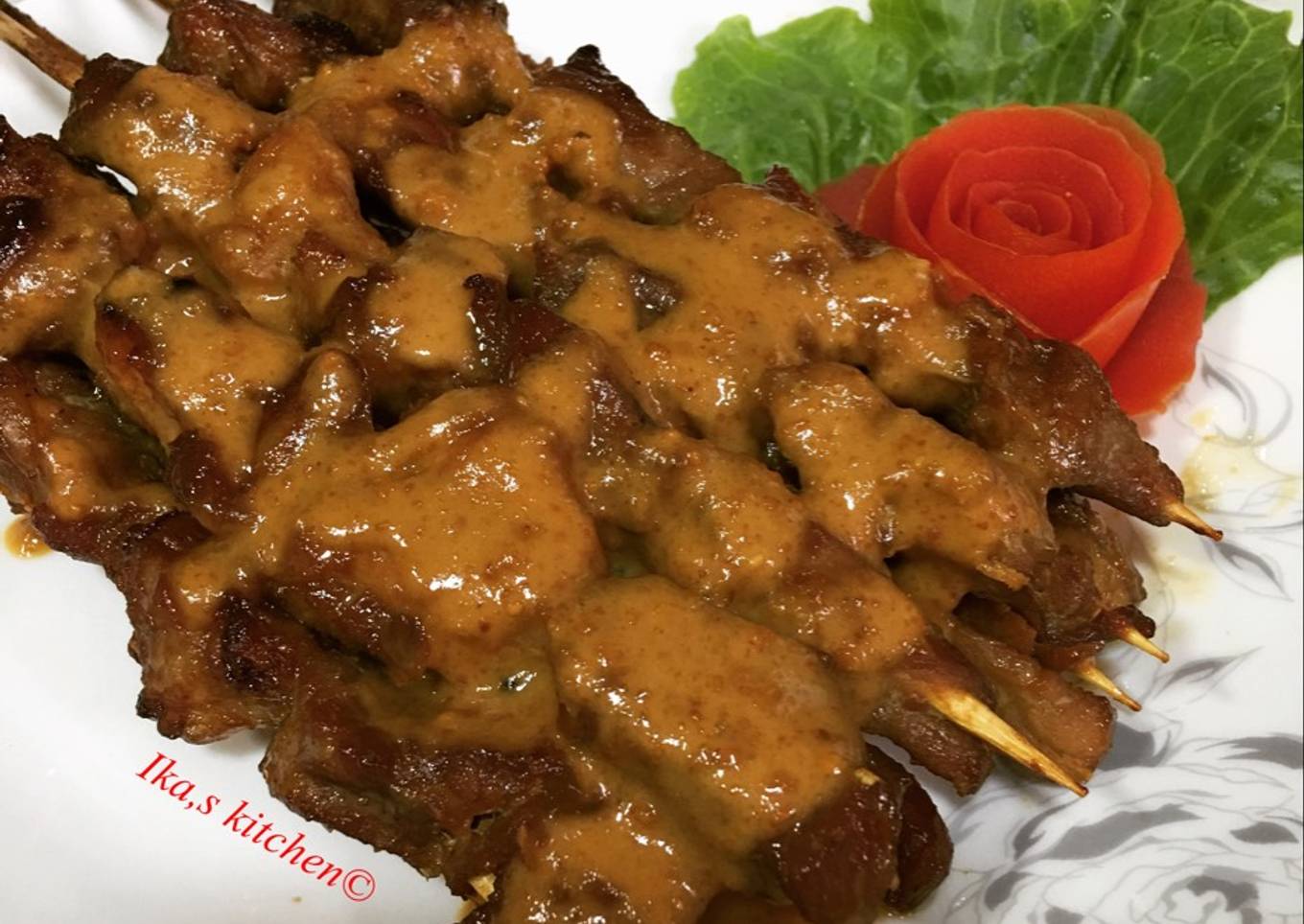 Satay pork (non halal)