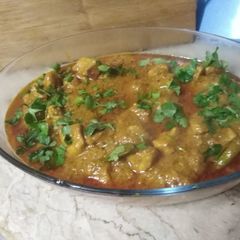 A picture of Boneless achari handi.