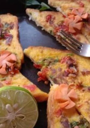 ব্রেড প্যানকেক (bread pancake recipe in Bengali) রেসিপির প্রধান ছবি