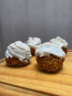 Una foto de Trufas tipo carrot cake