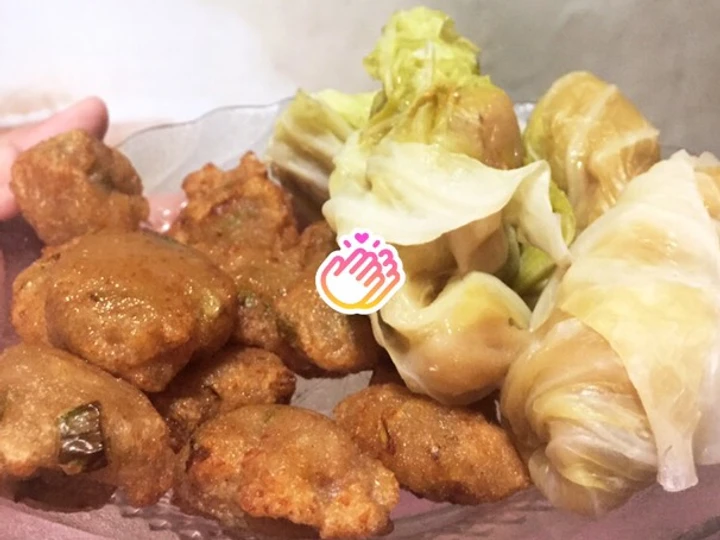 Cara Mudah Membikin Resep Somay Kubis VS Pentol Goreng yang Sempurna Anti Ribet, Lezat Sekali