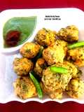 Winter Special Methi Gota - Gujarati Style Fritters - Methi Bhajiya Pakora