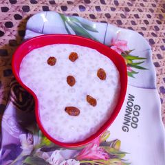 A picture of Sabudana Kheer.