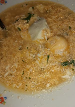 Tojás leves 🥚 recept fotója