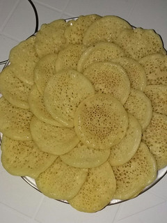 صورة لوصفة بغرير بدون اختمار