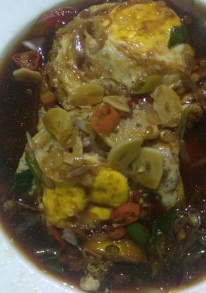 Foto resep Telur Ceplok Saus Tiram