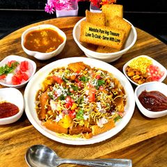 A picture of Kutchhi Kadak Plate – A Crowd-Pleaser Street Food Dish - From Kutch - Gujarat - Local Specialty.