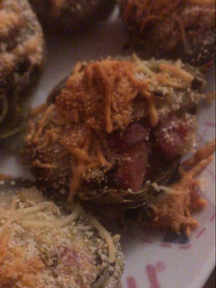 Una foto de Alcachofas rellenas al horno