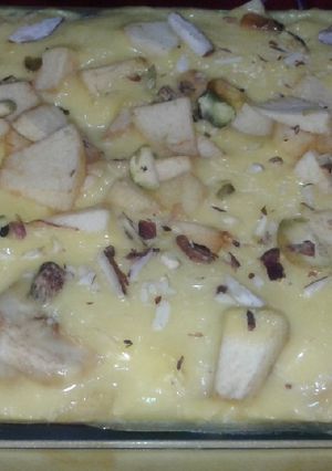 A picture of Mango Custard.