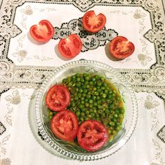 A picture of Green Peas Curry.