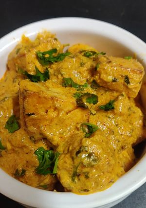 A picture of Dahi wale paneer.