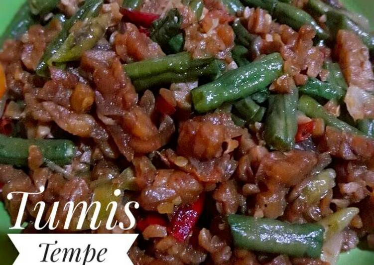 Resep Tumis Tempe Kacang Panjang oleh nANallnHa - Cookpad