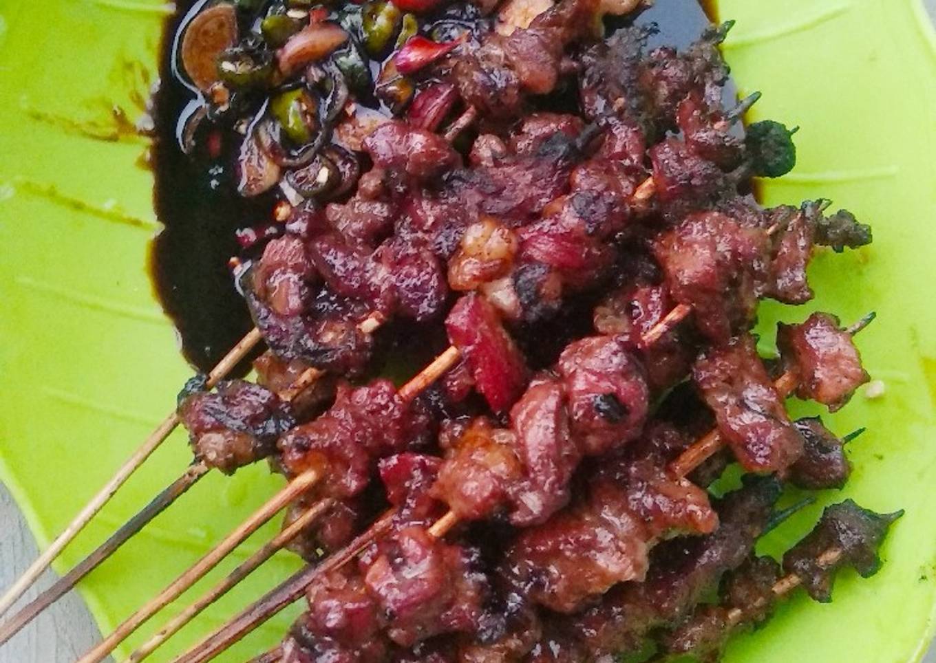 Sate Kambing simple