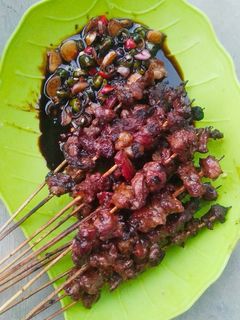 Foto resep Sate Kambing simple