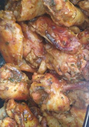 Una foto de Alitas bbq a mi estilo