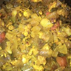 A picture of Paneer ki bhurji.