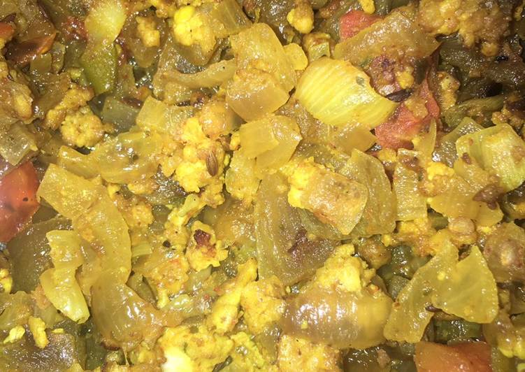 Recipe of Any-night-of-the-week Paneer ki bhurji