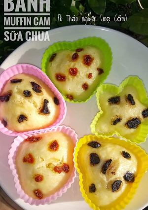Hình của món Muffin cam sữa chua.