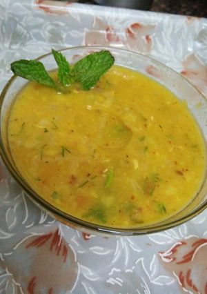 A picture of Maa ki dal.
