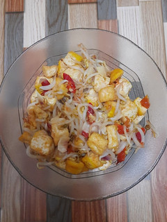 Foto resep Tumis toge & tahu
