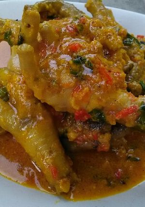 Foto resep Ceker bumbu kuning
