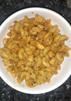 A picture of Chicken Fajita Macroni.