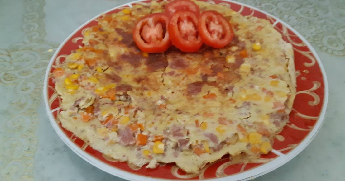 Resep Omelet Sayur Kornet And Sosis Oleh Gweny Rahayu Cookpad