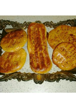 عکسی از دستور نان شیرمال