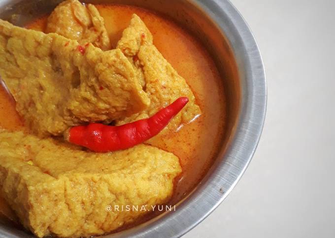 Resep membuat Sayur Tahu Santan dijamin enak