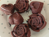 Muffins σοκολάτας για την γιορτή των ερωτευμένων