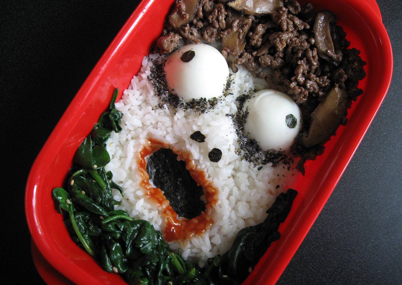 Halloween Zombie Bento