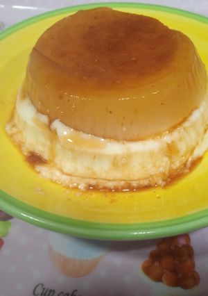 Foto principal de Flan de queso y membrillo