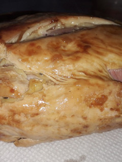 Una foto de Pechuga rellena