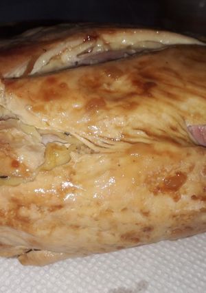 Una foto de Pechuga rellena