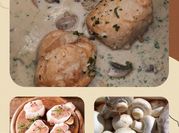 Une photo de champignon à la crème