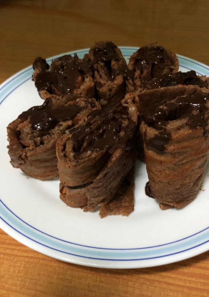 Una foto de Rolls de canela fitness