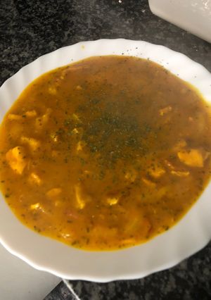 Una foto de 51. Caldo de kenga (entrante sopa)