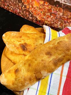 عکسی از دستور نان باگت بربری