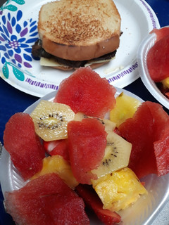 A picture of Salted Watermelon Fruit Salad.