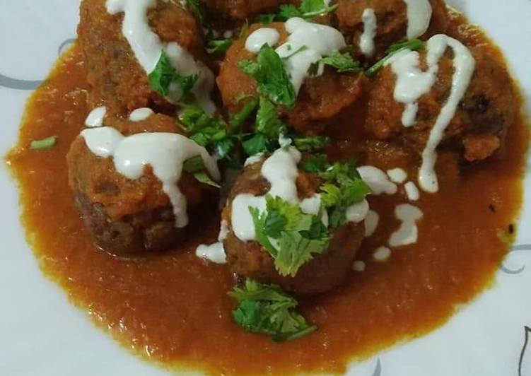 Easiest Way to Make Award-winning Jackfruit Kofta curry