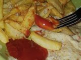 Chips and egg