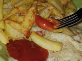 Chips and egg