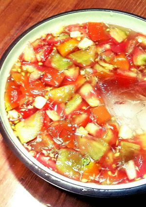Foto resep Es Tomat Jeruk Nipis Recook Resep Mba Trienza Ririn