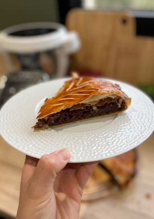Une photo de Galette des rois au Chocolat au Companion de Moulinex