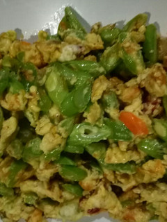 Foto resep Oseng buncis telur orak arik