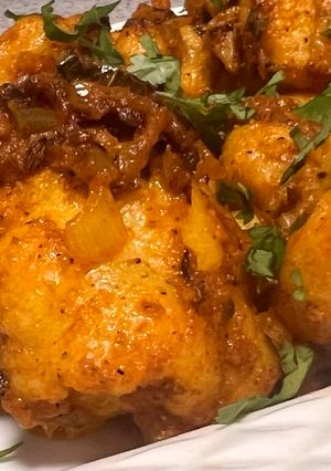 A picture of Gobi pepper fry.