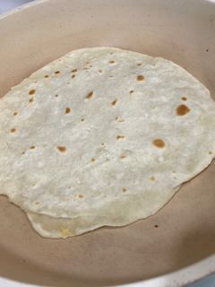 自己烙荷葉餅,配印度咖哩雞超對味! 的食譜成品照片