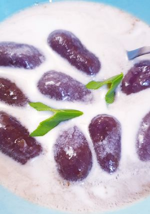 Foto resep Kolak candil ubi ungu
