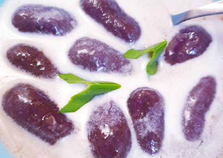 Masakan Populer Kolak candil ubi ungu Nikmat Lezat